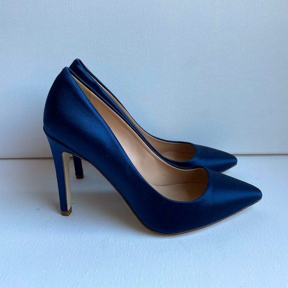 Brand New, J.Crew satin Heels size 6 - Picture 2 of 5